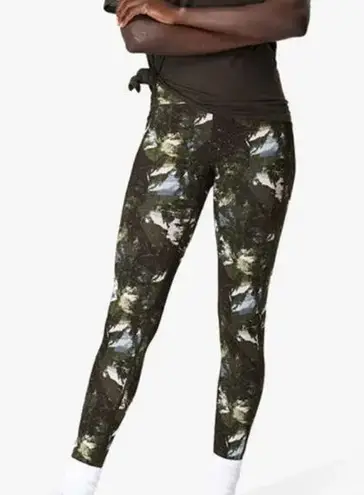 Sweaty Betty  The Super Sculpt Full Length Leggings Forest Print Size XS