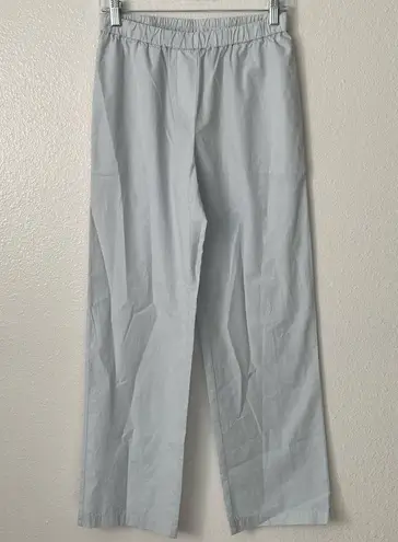 Wilfred Free XS Aritzia Boardwalk Pants in Bailey Cloud Light Blue