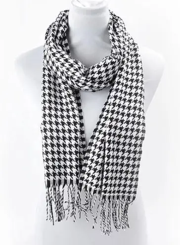 Houndstooth Unisex Scarf New Alabama Skinny Long
