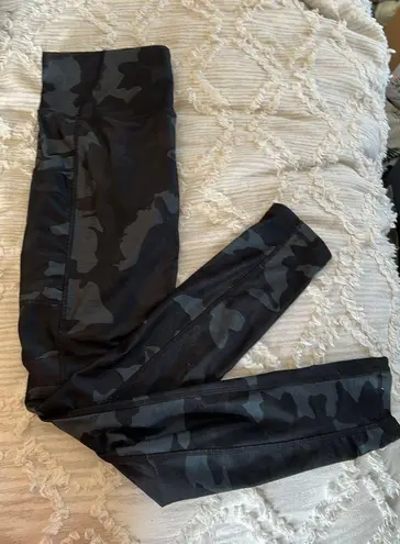 prAna Black Camo Leggings