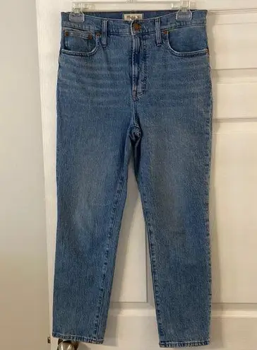 Madewell  The Perfect Vintage Jean size 30 BNWOT inseam 27” high waisted