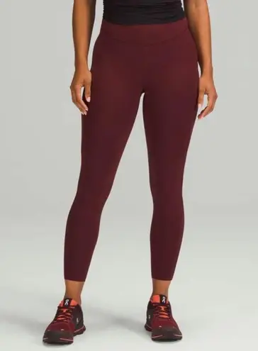 Lululemon  Base Pace High-Rise Leggings 25" in Red Merlot Size 18 - Image 15