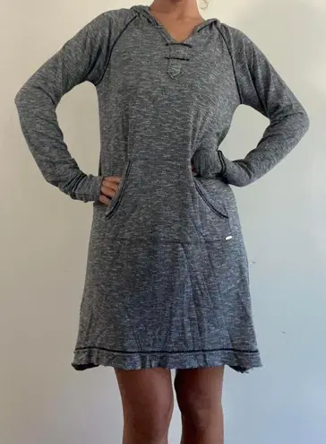 Kensie Grey Knit Sweater Dress Size M