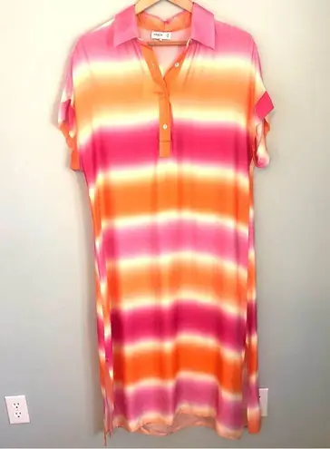 FRNCH Italian Galiena Midi Dress. Size Medium.