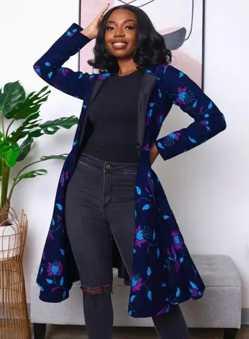 BANIFE AFRICAN PRINT JACKET DRESS Size 3X