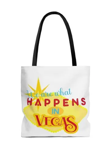 Funny Bridesmaid Tote Bag – "I Am Sure You're Popular" Gift Idea White