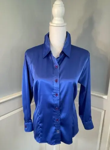 Kenzo Studio Vintage Satin Shirt Made in France 8