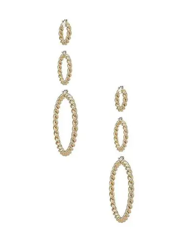 8 Other Reasons REVOLVE Carried Away Earring Set Gold Women's Size OS