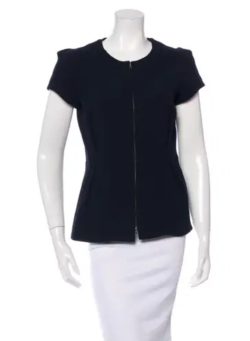 Marni jacket size Extra Small blue wool short sleeves