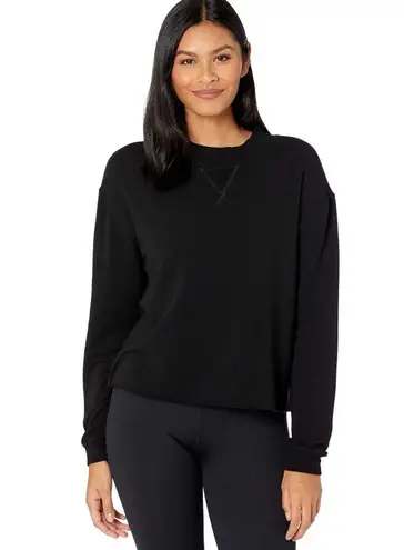 Year Of Ours Mock Neck Sweatshirt In Black