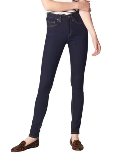Veronica Beard Kate 10 Inch Skinny Jeans Dark indigo Wash Size 25 EUC