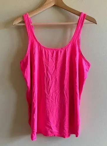 VSX Victorias Secret Sport hot pink tank top size S Athletic Pink