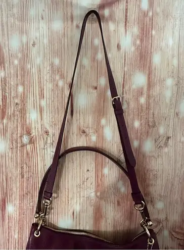 Coach Outlet Mia Wine Shoulder Bag