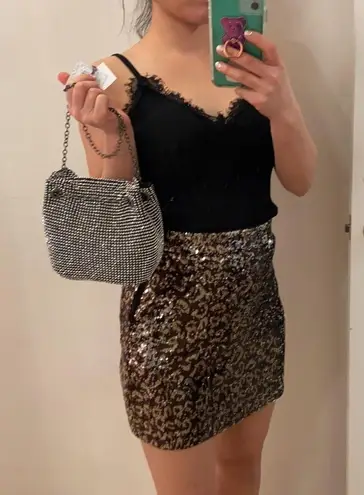 Lulu Townsend embellished mesh bag