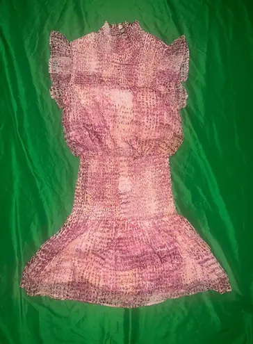 AQUA Vibrant Textured Dress size XS