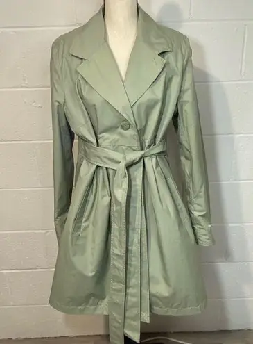 Liz Lange for Target Maternity Sage Green Trench Coat Size undefined