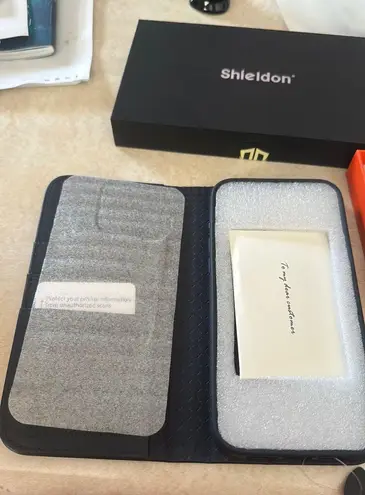 Shieldon iPhone 14/15 Pro Max Wallet Case 