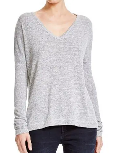 Rag and Bone Theo Heathered Gray Top