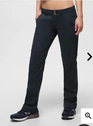 prAna Stretch Zion Halle Pant Roll Up Ankles Steel Gray Size 10