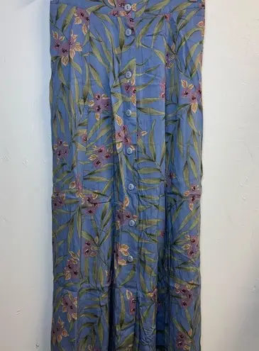 Sag Harbor Vintage prophecy petite by A line skirt small floral