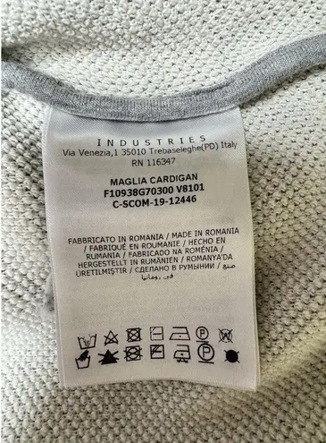 Moncler Maglia Cardigan Hoodie Sweatshirt Gray Women’s Size XS
