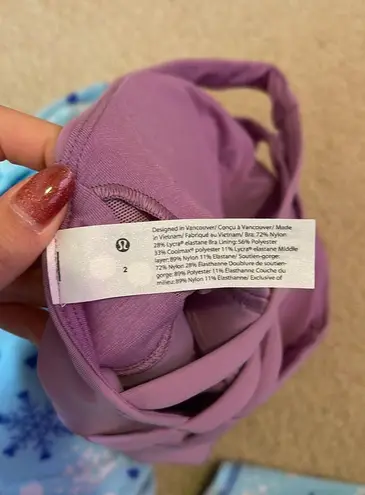 Lululemon Energy Bra High Neck Long Line