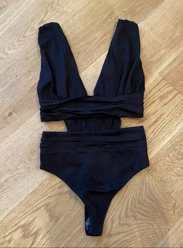 NBD Revolve -  Christienne Bodysuit / Swimsuit in Black