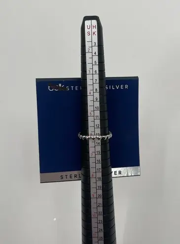 BELK Sterling Silver Ring Size 6 NWT Hearts Dainty Stackable