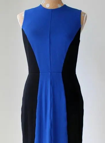 Calvin Klein  Blue Sleeveless Sheath Dress 4