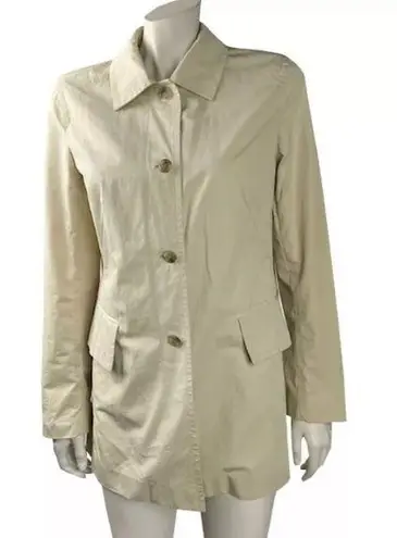 Banana Republic ‎ Tan Khaki Rain Jacket