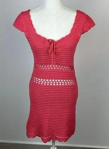 American Eagle  Pink Knit Mini Dress Size M NWT