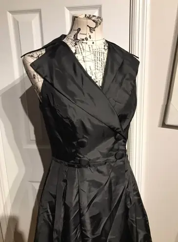 Buttons Abs Oversized Vest Dress Vintage Rave Goth Puffy Midi Party Whimsgoth Evening Formal Retro Rockabilly