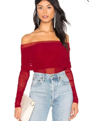 Majorelle Off The Shoulder Top