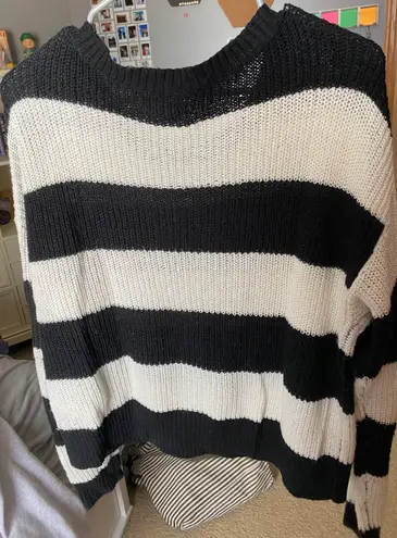 American Eagle Striped Knit Sweater