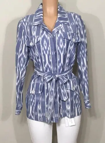 Karen Kane New. belted cargo jacket. NWOT