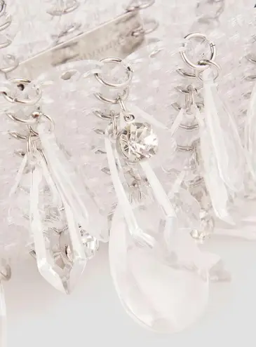 Paco Rabanne RABANNE Nano 1969 Crystal-embellished PVC Shoulder Bag