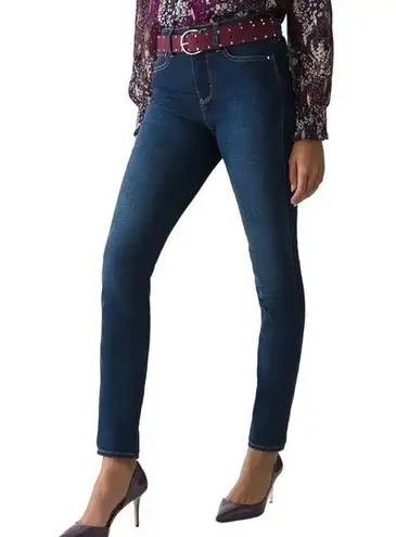 White House | Black Market WHBM Size 00 High-Rise Cashmere Denim Skinny Jeans