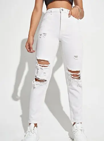 SheIn White Jeans