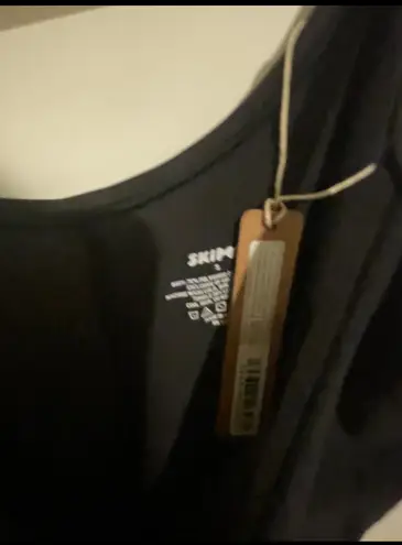 SKIMS NWT Fits Everybody Slip Dress S Onyx