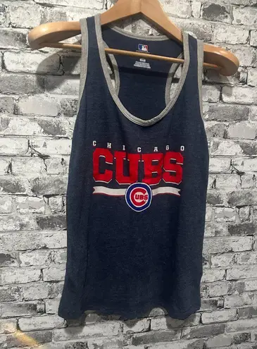 EUC Genuine Merchandise Chicago Cubs Blue Women's Tank Top Size M Size M