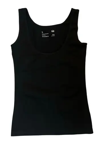 Empetua Open Bust Shaping Black Tank Top Shapewear L Large New