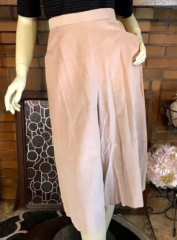 VINTAGE 1970'S PANT HER TAN CORDUROY GAUCHO PANTS (M) Size M