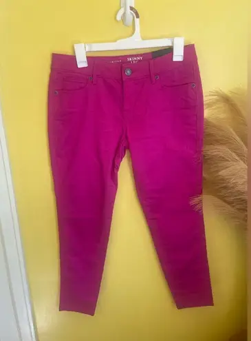 The Limited  Vibrant Pink Skinny Jeans