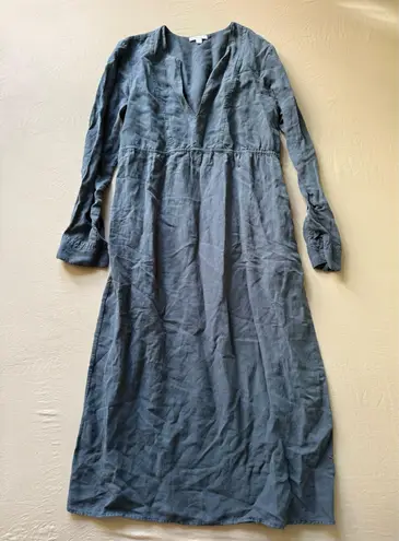 James Perse Empire Seam Open Front Dress