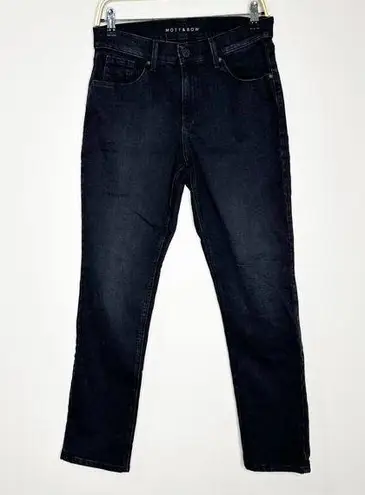 Mott & Bow Womens Boyfriend Jeans Skinny Leg Denim 5 Pockets Black Size 29x30