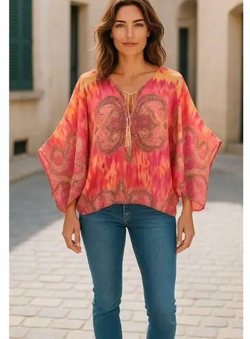 Harlow Zee Paisley Tie Dye Semi