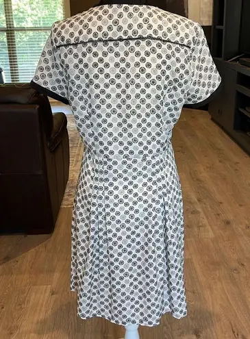 Jason Wu for Target Wheel Print Shirt Retro Midi Dress Size Medium