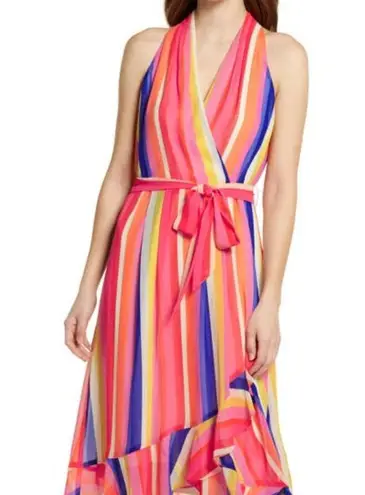 Julia Jordan NWT Stripe Midi Dress In Multi