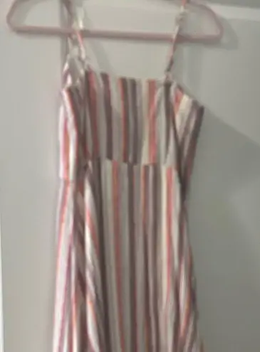 Harper Heritage Striped Maxi Dress xs
