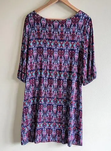 Market & Spruce Maeby Knit Dress Stitch Fix Womens Shift Midi Dress Size…